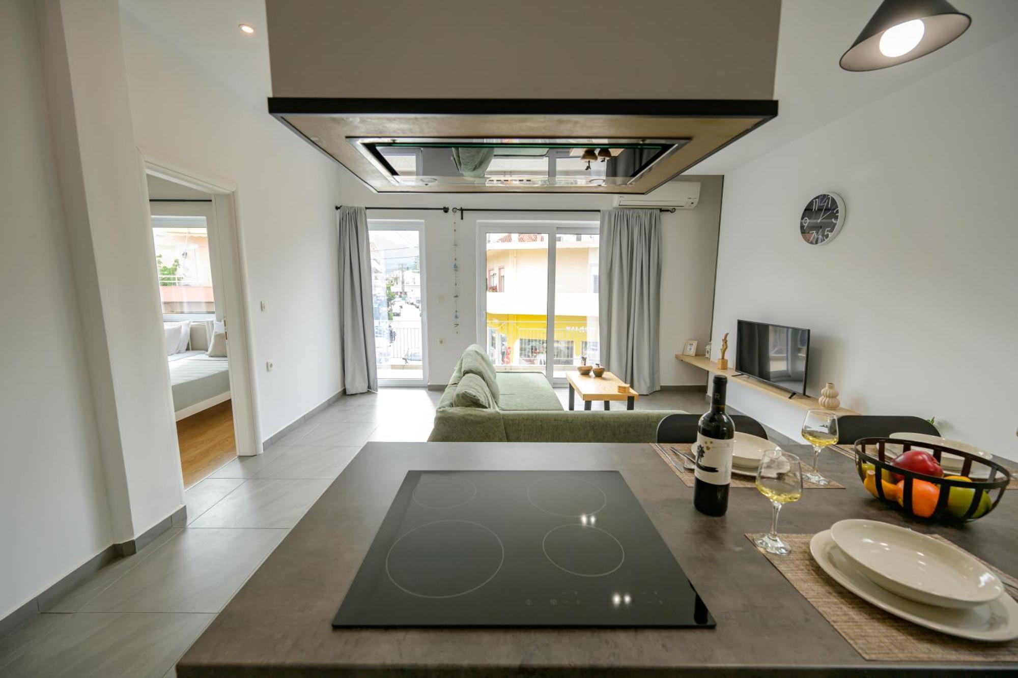 Modern Spacious Apartment กิสเซมอส ภายนอก รูปภาพ